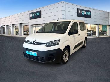 SPOTICAR Citroën Berlingo Talla M Bluehdi 100 S&s Live Pack Ocasion - Familiar Diésel Blanco - Gijón - 1202112543_1