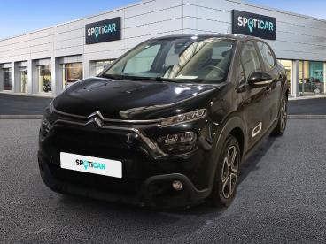 SPOTICAR Citroën C3 Puretech 60kw (83cv) Plus Ocasion - Urbano Gasolina Negro - Madrid - 1202103221_1
