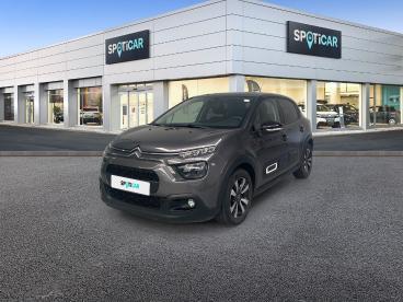 SPOTICAR Citroën C3 Puretech 81kw (110cv) Max Ocasion - Urbano Gasolina Gris Platino Metalizado - Perillo-oleiros - 1202106017_1