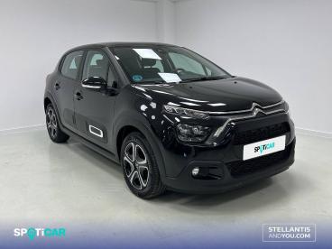 SPOTICAR Citroën C3 Puretech 60kw (83cv) Plus Ocasion - Urbano Gasolina Negro Perla Metalizado - Vigo - 1202108219_3