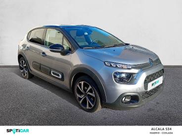 SPOTICAR Citroën C3 Puretech 81kw (110cv) S&s  Eat6 Shine Ocasion - Urbano Gasolina Gris Acero Metalizado - Coslada - 1202110810_3