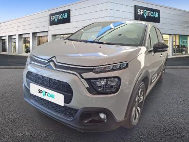 SPOTICAR Citroën C3 Puretech 81kw (110cv)  Eat6 Max Ocasion - Urbano Gasolina Beige Arena Metalizado - Zaragoza - 1202111867_1