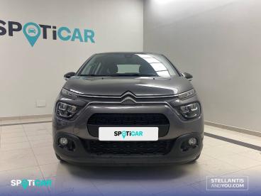 SPOTICAR Citroën C3 Puretech 60kw (83cv) Plus Ocasion - Urbano Gasolina Gris Platino Metalizado - Ourense - 1202113805_2