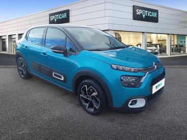 SPOTICAR Citroën C3 Puretech 60kw (83cv) Feel Pack Ocasion - Urbano Gasolina Azul - Mostoles - 1202116249_3