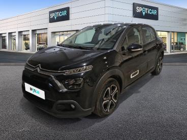 SPOTICAR Citroën C3 Puretech 60kw (83cv) Plus Ocasion - Urbano Gasolina Negro - Madrid - 1202120289_1