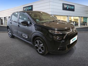 SPOTICAR Citroën C3 Puretech 60kw (83cv) Plus Ocasion - Urbano Gasolina Negro - Madrid - 1202120289_3