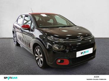 SPOTICAR Citroën C3 Puretech 60kw (82cv) Feel Ocasion - Urbano Gasolina Negro - Coslada - 1202120340_3
