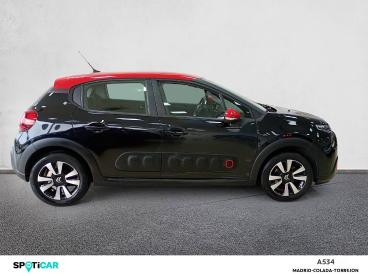 SPOTICAR Citroën C3 Puretech 60kw (82cv) Feel Ocasion - Urbano Gasolina Negro - Coslada - 1202120340_4