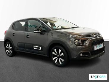 SPOTICAR Citroën C3 Puretech 100 Max Ocasion - Urbano Gasolina Gris Platino Metalizado - Espinardo - 1202126045_3