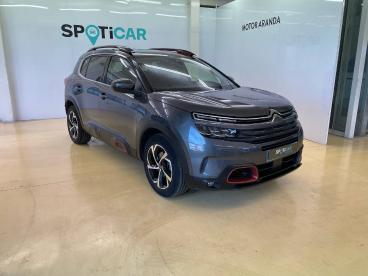 SPOTICAR Citroën C5 Aircross Puretech 96kw (130cv) S&s Eat8 Feel Ocasion - Suv Gasolina Gris Platino (metalizado) - Aranda De Duero - 1202102778_1