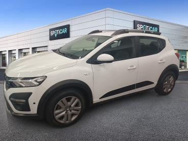 SPOTICAR Dacia Sandero 74kw (100cv) Eco-g Stepway Comfort Ocasion - Urbano Glp Blanco - Alcorcón - 1202134741_1