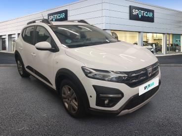 SPOTICAR Dacia Sandero 74kw (100cv) Eco-g Stepway Comfort Ocasion - Urbano Glp Blanco - Alcorcón - 1202134741_3