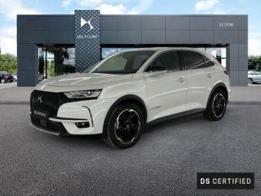 SPOTICAR Ds Ds 7 Crossback 1.6 E-tense 300 Perf. Line + Auto 4wd Performance Ocasion - Suv Híbrido Enchufable Blanco Nacarado - Zaragoza - 1202113068_1