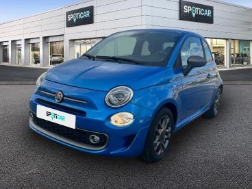 SPOTICAR Fiat 500 1.0 Hybrid 51kw (70 Cv) Cult Ocasion - Urbano Gasolina Azul - Burlada - 1202112625_1