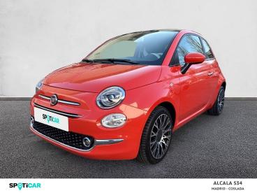 SPOTICAR Fiat 500 1.0 Hybrid 51kw (70 Cv) Dolcevita Ocasion - Urbano Gasolina Naranja - Coslada - 1202117453_1