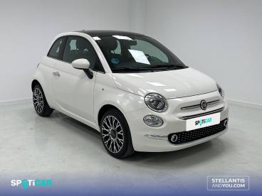 SPOTICAR Fiat 500 1.0 Hybrid 51kw (70 Cv) Dolcevita Ocasion - Urbano Gasolina Negro - Vigo - 1202120254_3