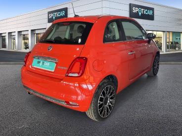 SPOTICAR Fiat 500 1.0 Hybrid 51kw (70 Cv) Dolcevita Ocasion - Urbano Gasolina Naranja - Sevilla - 1202121208_4