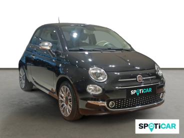 SPOTICAR Fiat 500 1.0 Hybrid 51kw (70 Cv) Dolcevita Ocasion - Urbano Gasolina Negro - La CoruÑa - 1202122629_1