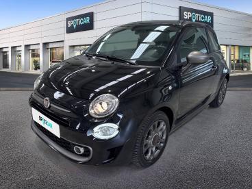 SPOTICAR Fiat 500 1.0 Hybrid 52kw (70 Cv) Sport Ocasion - Urbano Gasolina Negro - Zaragoza - 1202133014_1