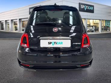 SPOTICAR Fiat 500 1.0 Hybrid 52kw (70 Cv) Sport Ocasion - Urbano Gasolina Negro - Zaragoza - 1202133014_5