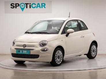 SPOTICAR Fiat 500 1.0 Hybrid Lounge 70 3p Ocasion - Urbano Híbrido Blanco - Barcelona - 1202133696_1