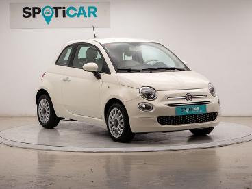 SPOTICAR Fiat 500 1.0 Hybrid Lounge 70 3p Ocasion - Urbano Híbrido Blanco - Barcelona - 1202133696_3