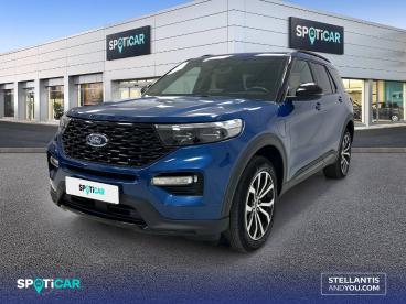 SPOTICAR Ford Explorer 3.0 Phev Awd St-line Ocasion - Suv Híbrido Enchufable Azul - Vigo - 1202127249_1