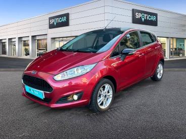 SPOTICAR Ford Fiesta 1.5 Tdci 63kw  5p Trend Ocasion - Urbano Diésel Rojo - Castellon - 1202117150_1