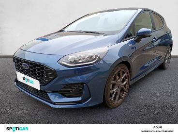 SPOTICAR Ford Fiesta 1.0 Ecoboost Mhev 92kw(125cv)  5p St-line Ocasion - Urbano Gasolina Azul - Coslada - 1202122695_1