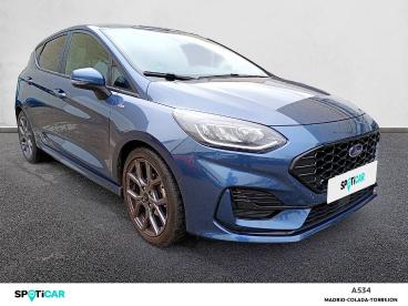 SPOTICAR Ford Fiesta 1.0 Ecoboost Mhev 92kw(125cv)  5p St-line Ocasion - Urbano Gasolina Azul - Coslada - 1202122695_3