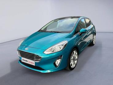 SPOTICAR Ford Fiesta 1.0 Ecoboost 92kw  S/s 5p Titanium Ocasion - Urbano Gasolina Azul - San Cristóbal De La Laguna - 1202134139_1