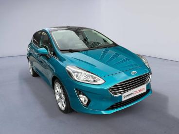 SPOTICAR Ford Fiesta 1.0 Ecoboost 92kw  S/s 5p Titanium Ocasion - Urbano Gasolina Azul - San Cristóbal De La Laguna - 1202134139_4
