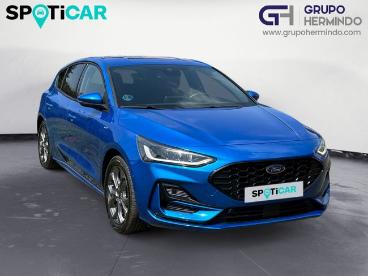SPOTICAR Ford Focus 1.0 Ecoboost Mhev 92 Kw St Line Ocasion - Berlina Híbrido Azul - Ponteareas - 1202137832_1