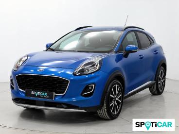 SPOTICAR Ford Puma 1.0 Ecoboost 125cv  Mhev Titanium Design Ocasion - Suv Gasolina Azul - Barbera Del Valles - 1202124170_1