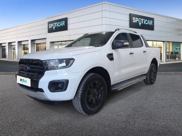 SPOTICAR Ford Ranger 2.0 Ecobl 157kw 4x4 Dob Cab  At Wildtrack Ocasion - Comercial Diésel Blanco - Granada - 1202116367_1