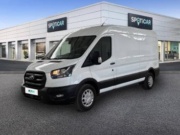 SPOTICAR Ford Transit 350 114kw L3h2 Van  Fwd Hd Trend Ocasion - Comercial Diésel Blanco - Finestrat - 1202096906_1