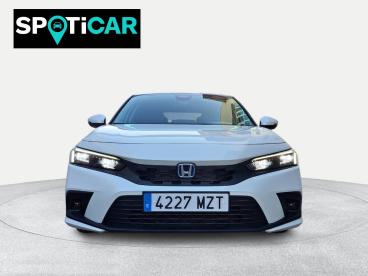SPOTICAR Honda Civic 2.0 I-mmd  Cvt Elegance Ocasion - Berlina Híbrido Blanco - Los Barrios - 1202116634_2