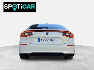 SPOTICAR Honda Civic 2.0 I-mmd  Cvt Elegance Ocasion - Berlina Híbrido Blanco - Los Barrios - 1202116634_5