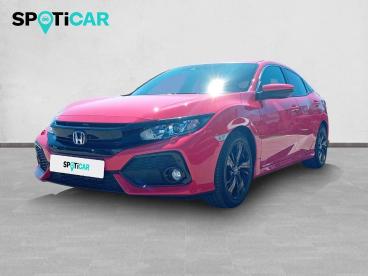 SPOTICAR Honda Civic 1.0 I-vtec Turbo Cvt  Nav Elegance Ocasion - Berlina Gasolina Rojo - Sant Fruitós De Bages - 1202125047_1