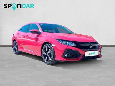 SPOTICAR Honda Civic 1.0 I-vtec Turbo Cvt  Nav Elegance Ocasion - Berlina Gasolina Rojo - Sant Fruitós De Bages - 1202125047_3