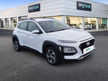 SPOTICAR Hyundai Kona 1.6 Gdi Hev  Dct Klass Ocasion - Suv Híbrido Blanco - Logroño - 1202115430_3