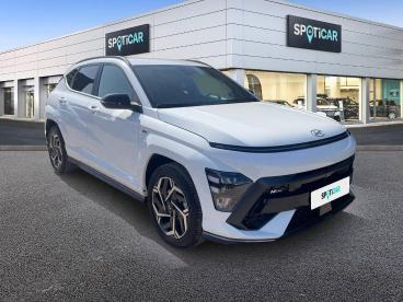 SPOTICAR Hyundai Kona Hev 1.6gdi 138cv Dt N Line Ocasion - Suv Híbrido Blanco - Vitoria-gasteiz - 1202130081_3