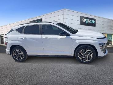 SPOTICAR Hyundai Kona Hev 1.6gdi 138cv Dt N Line Ocasion - Suv Híbrido Blanco - Vitoria-gasteiz - 1202130081_4