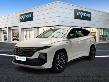 SPOTICAR Hyundai Tucson 1.6 Tgdi 110kw (150cv) 48v N-line Ocasion - Suv Gasolina Blanco - Sant Boi De Llobregat - 1202117814_1