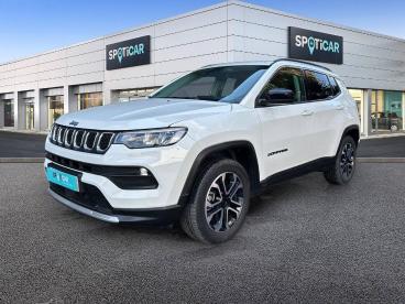 SPOTICAR Jeep Compass 4xe 1.3 Phev 140kw(190cv)  At Awd Limited Ocasion - Suv Híbrido Enchufable Blanco - Castellon - 1202092579_1