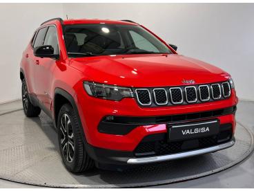 SPOTICAR Jeep Compass 4xe 1.3 Phev 140kw(190cv)  At Awd Limited Ocasion - Suv Híbrido Rojo - Gijón - 1202110387_3