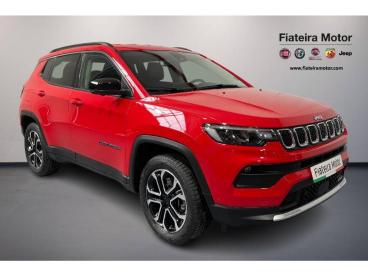 SPOTICAR Jeep Compass 4xe 1.3 Phev 140kw(190cv)  At Awd Limited Ocasion - Suv Híbrido Enchufable Rojo - La CoruÑa - 1202123383_1