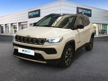 SPOTICAR Jeep Compass Ehybrid 1.5 Mhev 96kw  Dct Limited Ocasion - Suv Gasolina Blanco - Madrid - 1202129127_1