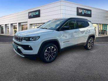 SPOTICAR Jeep Compass 4xe 1.3 Phev 140kw(190cv)  At Awd Limited Ocasion - Suv Híbrido Enchufable Blanco - Castellon - 1202135079_1