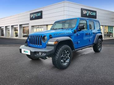 SPOTICAR Jeep Wrangler 4p 2.0 380cv  8atx E6d Rubicon Ocasion - Suv Híbrido Azul - Torrente - 1202104150_1